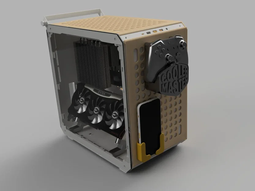 Giá đỡ GPU và phụ kiện cho máy tính CM CUBE 500 - Image 1