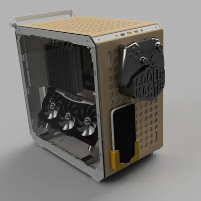 Giá đỡ GPU và phụ kiện cho máy tính CM CUBE 500