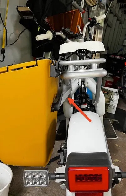 Cánh tay ổn định pannier cho xe đạp Cake Makka - Image 2