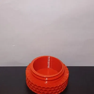 Bình đựng mật ong hình tổ ong có nắp vặn