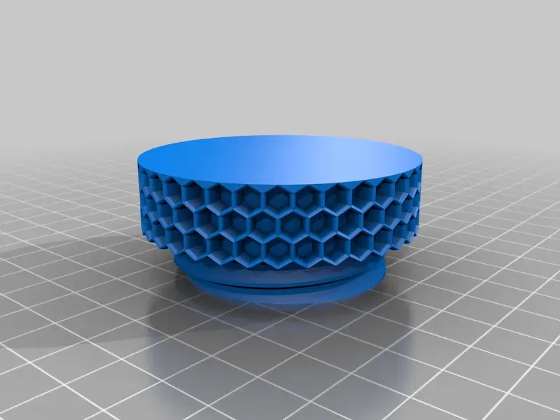 Bình đựng mật ong hình tổ ong có nắp vặn - Image 8