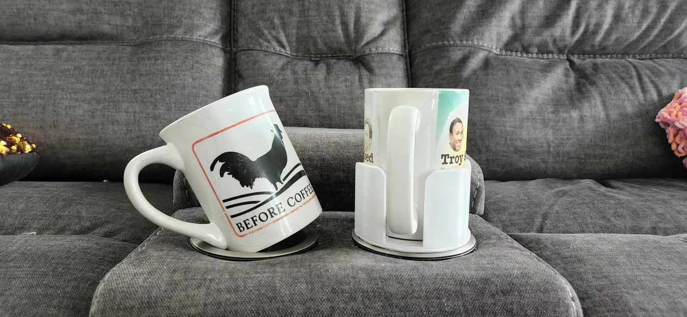 Giá đỡ cốc cho ly cà phê trên ghế sofa - Image 2