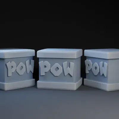 Hộp Pow của Mario trong thế giới Nintendo