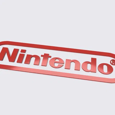 Biểu tượng Nintendo 3D cao 5mm