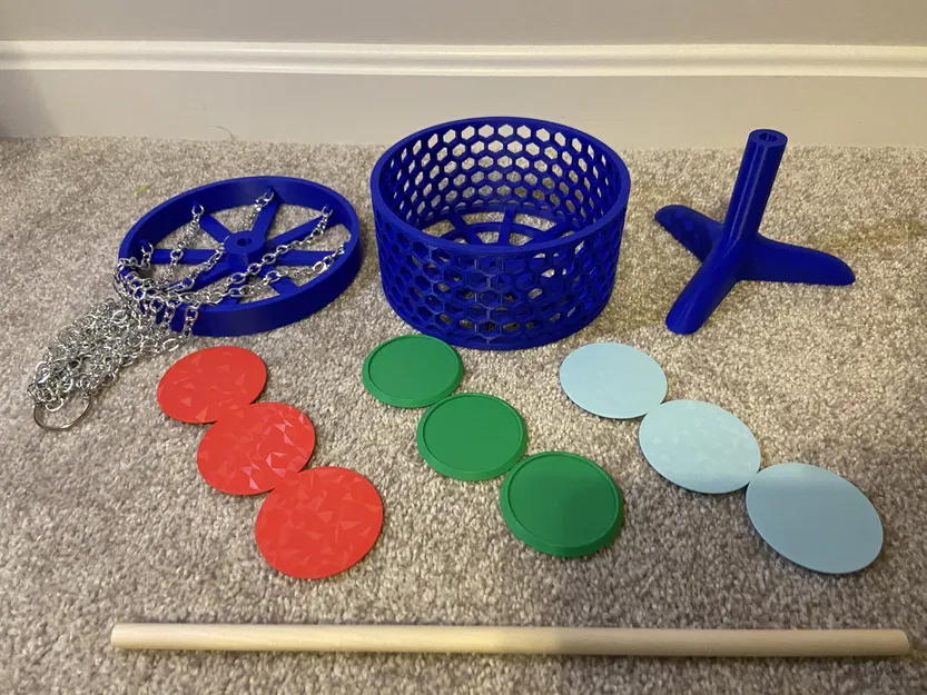 Bộ trò chơi golf đĩa để bàn kích thước nhỏ - Image 2