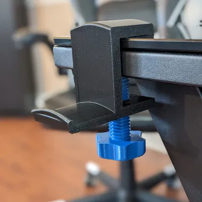 Giá treo tai nghe điều chỉnh bên bàn làm việc