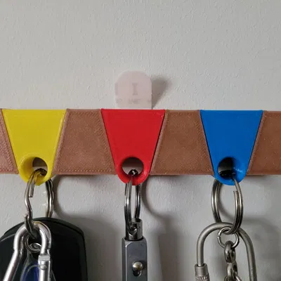 Giá treo chìa khóa gắn tường kiểu dáng tối giản