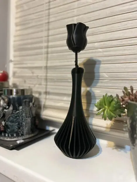 Giá đỡ cho bình hoa xoắn MCM và thân hoa hồng gai 5cm - Image 1