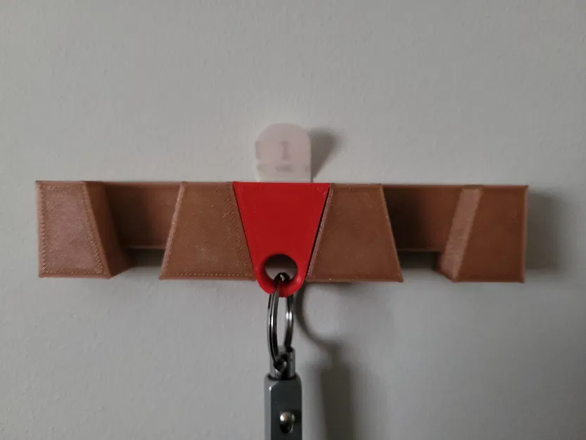 Giá treo chìa khóa gắn tường kiểu dáng tối giản - Image 3