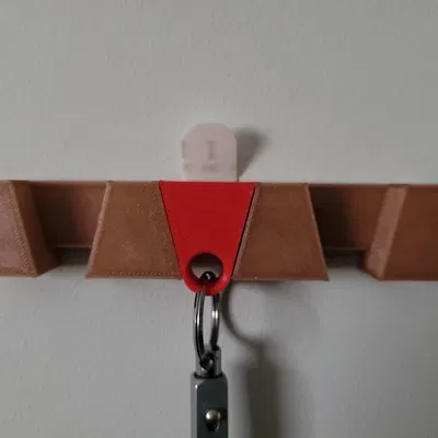 Giá treo chìa khóa gắn tường kiểu dáng tối giản