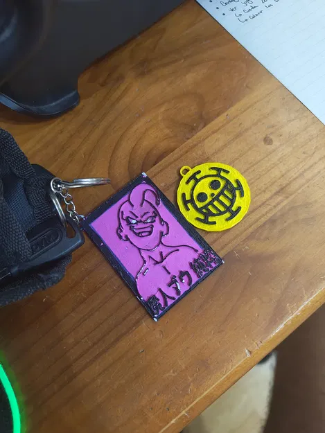 Móc khóa tùy chỉnh in 3D cho người yêu thích sáng tạo - Image 1