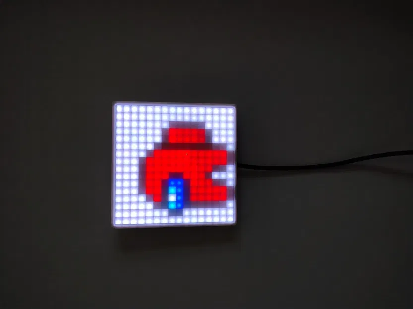 Hộp đựng ma trận LED 16x16 điều khiển bằng ESP32 - Image 1