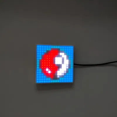 Hộp đựng ma trận LED 16x16 điều khiển bằng ESP32