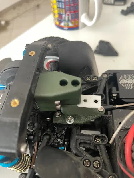 Tháp giảm chấn trước Tamiya XV-01 phiên bản nâng cao - Image 6