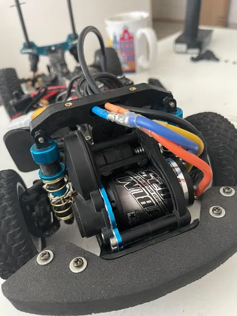 Tháp giảm chấn trước Tamiya XV-01 phiên bản nâng cao - Image 7