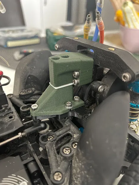 Tháp giảm chấn trước Tamiya XV-01 phiên bản nâng cao - Image 11