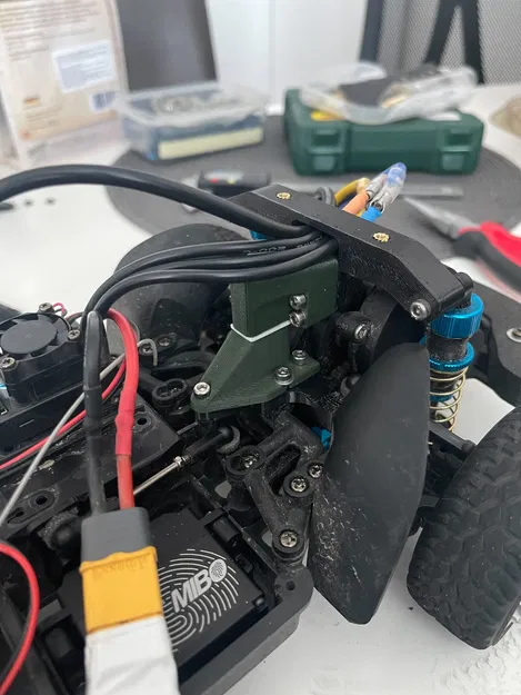 Tháp giảm chấn trước Tamiya XV-01 phiên bản nâng cao - Image 12