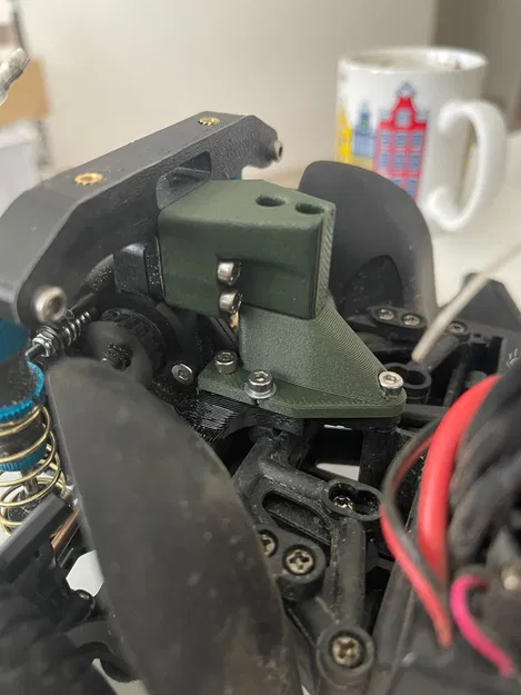 Tháp giảm chấn trước Tamiya XV-01 phiên bản nâng cao - Image 14