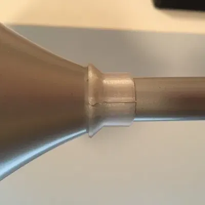 Cách sửa đèn sàn IKEA bị hỏng đầu và đuôi ống bột