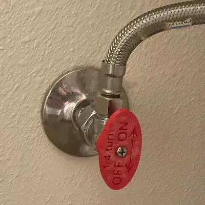 Cán van khóa nước quay một phần thay thế tiêu chuẩn