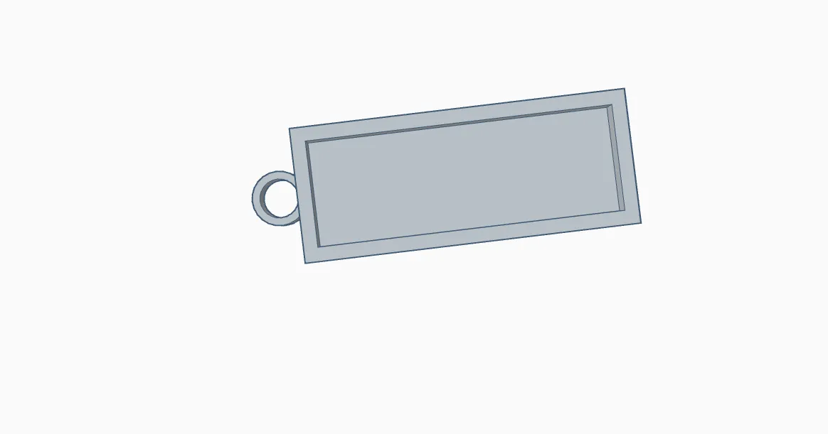 Thẻ tên móc khóa cá nhân - Image 1