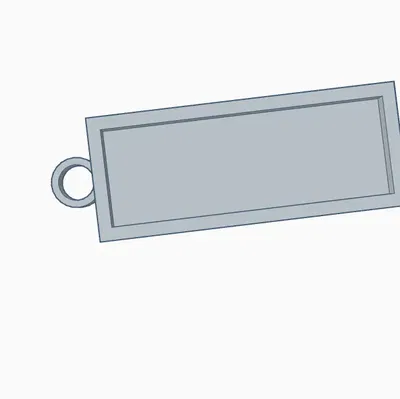 Thẻ tên móc khóa cá nhân