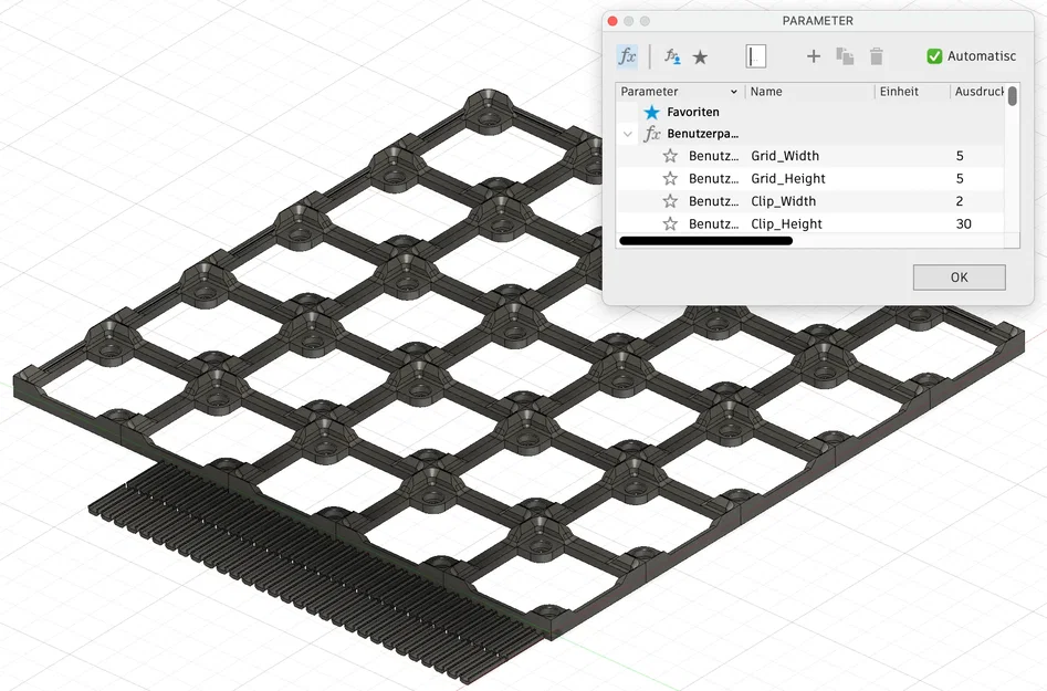 Cơ sở Gridfinity - Kết nối từ tính nhẹ và có thể điều chỉnh - Image 5