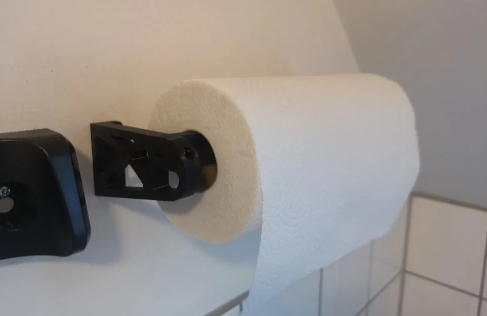 Giá đỡ treo tường cuộn giấy vệ sinh thay thế nhanh chóng - Image 1