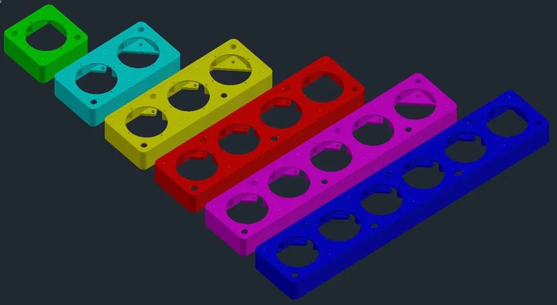 Khung gắn nổi PeHa cho dải điện tử - Image 1