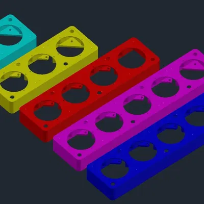 Khung gắn nổi PeHa cho dải điện tử