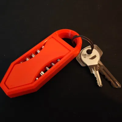 Móc chìa khóa giữ bit chính xác 4mm cho tua vít