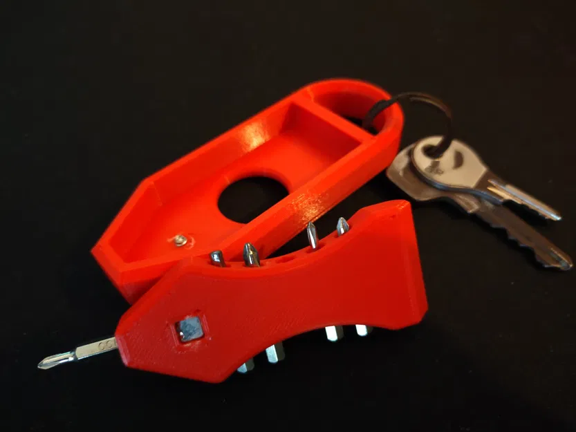 Móc chìa khóa giữ bit chính xác 4mm cho tua vít - Image 4