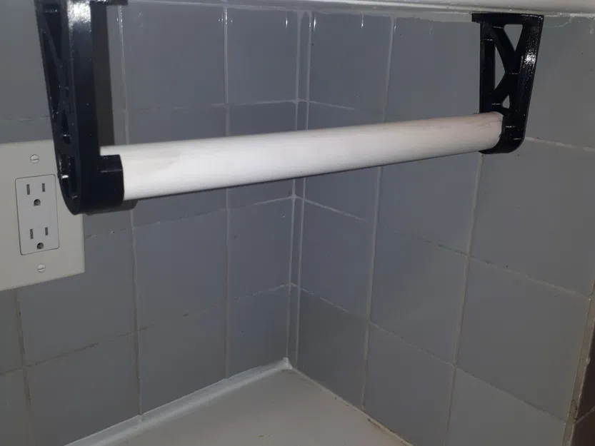 Giá đỡ khăn giấy treo dưới kệ - Image 2