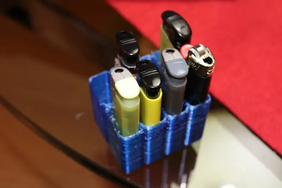 Hộp đựng bật lửa gọn gàng cho 8 chiếc bật lửa - Image 1