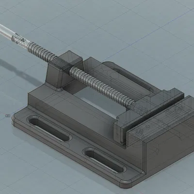 Bộ kẹp bàn khoan 4 inch từ Harbor Freight