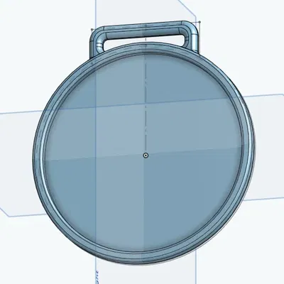 Huy chương trống 88mm hình tròn để trao giải thưởng