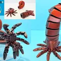 Bộ mô hình mực và ammonite linh hoạt - Thumbnail 1