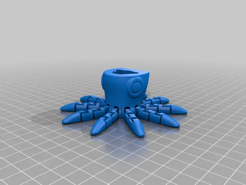 Bộ mô hình mực và ammonite linh hoạt - Image 2