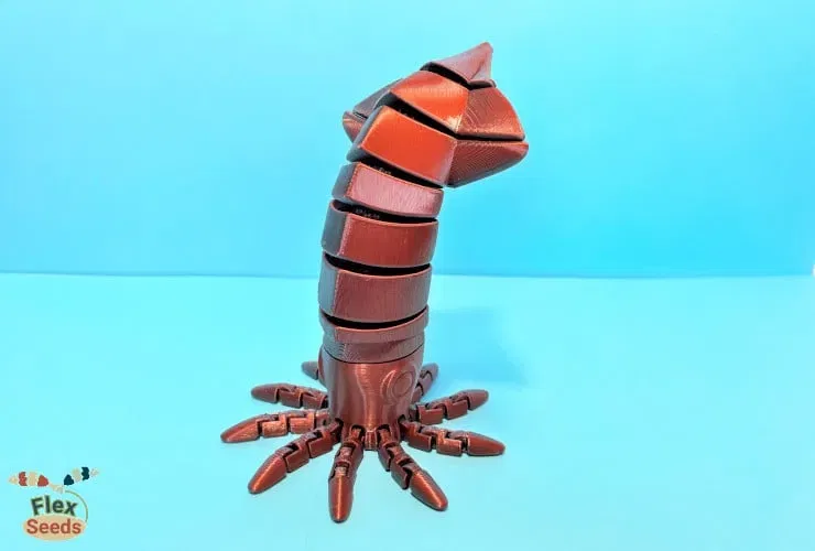 Bộ mô hình mực và ammonite linh hoạt - Image 9