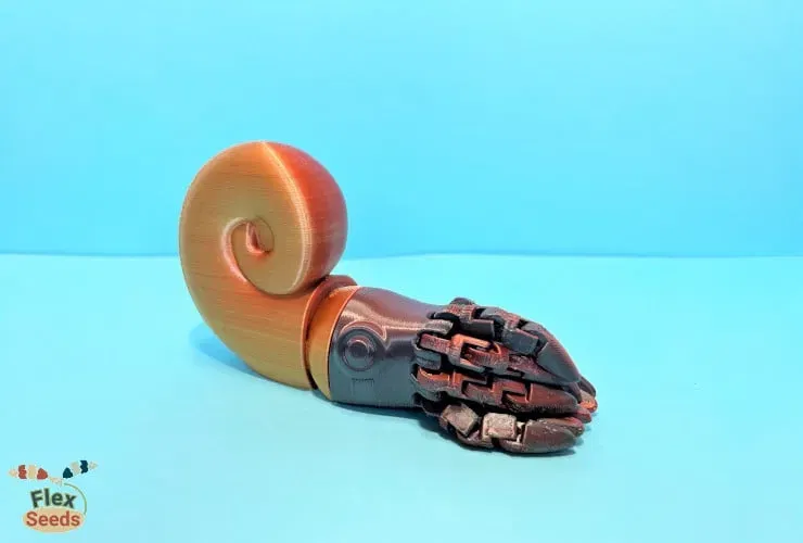 Bộ mô hình mực và ammonite linh hoạt - Image 10