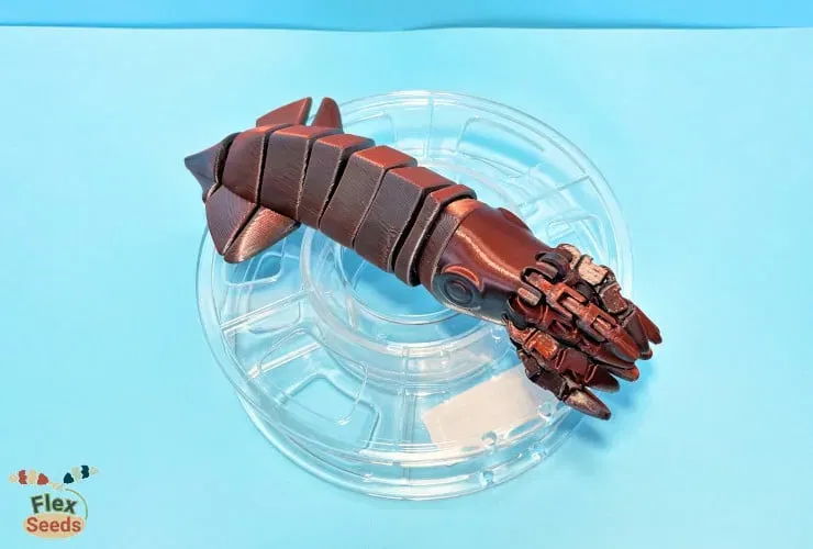 Bộ mô hình mực và ammonite linh hoạt - Image 11