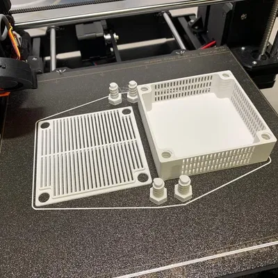 Hộp chứa chất hút ẩm silica in 3D dung tích lớn