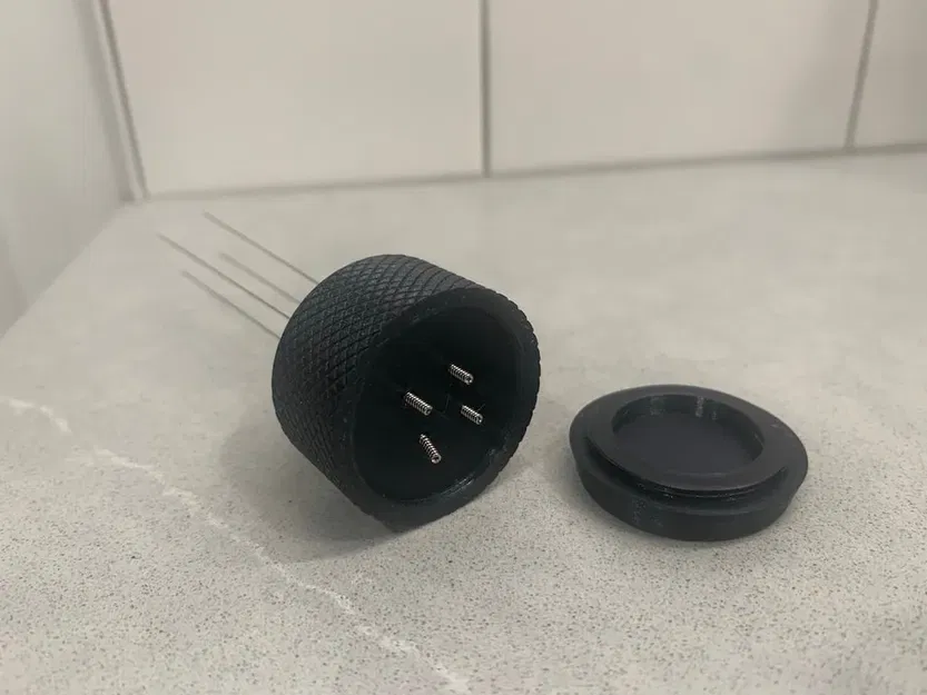 Công cụ phân phối espresso WDT với nắp có ren dễ sử dụng - Image 2