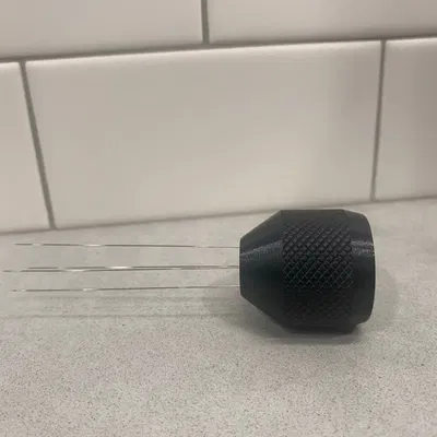 Công cụ phân phối espresso WDT với nắp có ren dễ sử dụng