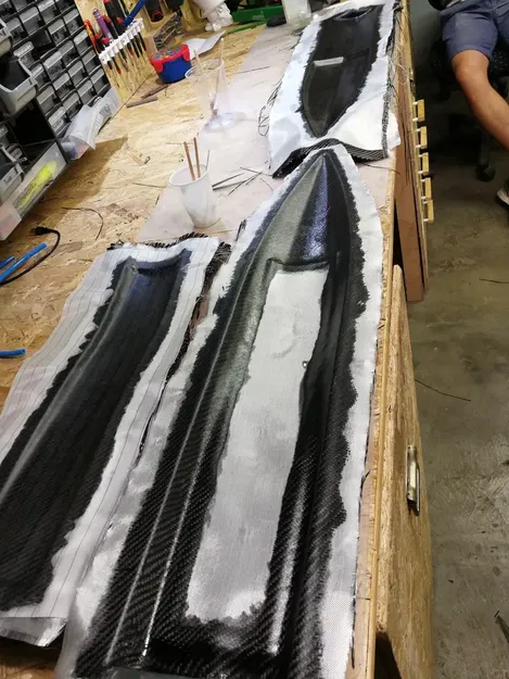 Thuyền RC Mono SAW thẳng tốc độ cao - Image 2