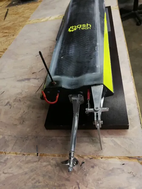 Thuyền RC Mono SAW thẳng tốc độ cao - Image 5