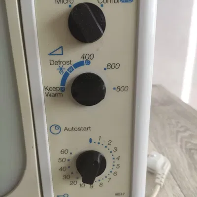 Núm điều chỉnh thay thế cho lò vi sóng Whirlpool MD517