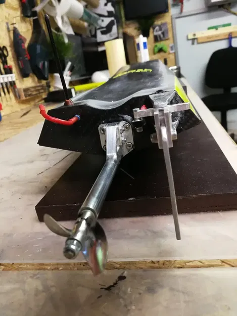 Thuyền RC Mono SAW thẳng tốc độ cao - Image 14