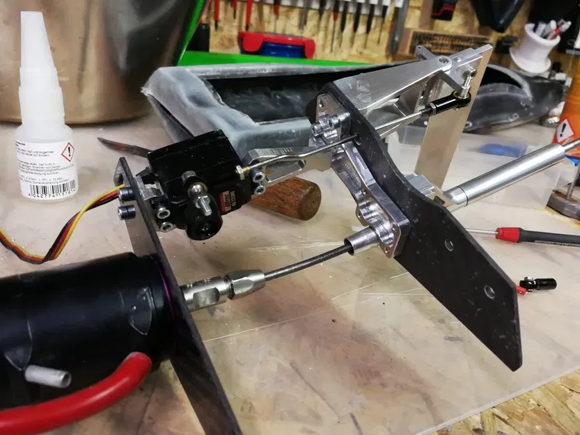 Thuyền RC Mono SAW thẳng tốc độ cao - Image 15