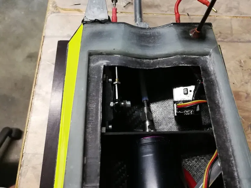 Thuyền RC Mono SAW thẳng tốc độ cao - Image 18